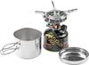 Captain Stag Single-Serving Hot Pot Set, Oric Small Gas Burner Stove and Cooktop Set M-6400