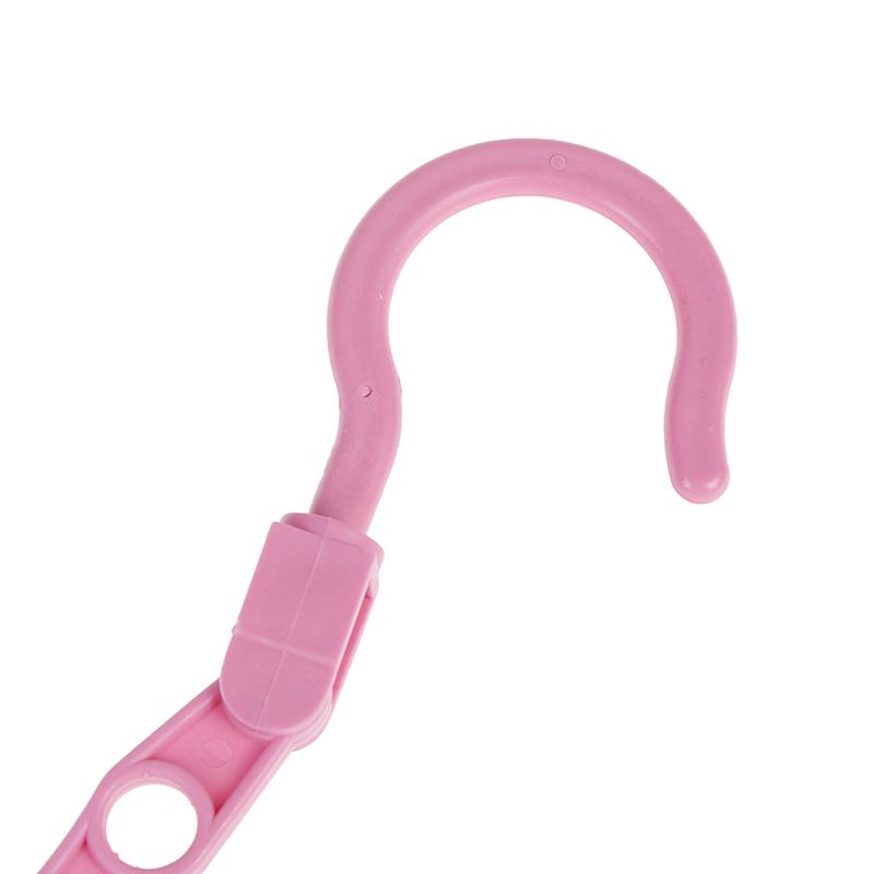 1 PC 5 Holes Wardrobe Hanger Storage Plastic Clothes Hanging Hook