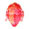 3D Printed Skull Head Statue Gothic Mechanical Skull Model Desktop Ornament for Halloween Home Decoration