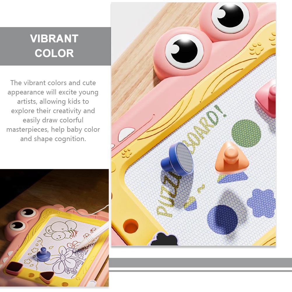 Magnetic Drawing Board Graffiti Painting Board Toddler Doodle Board Erasable Sketch Writing Pad Kids Educational Toy