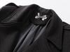 Herrarnas High-End Scoundrel Cool Wool Trenchcoat: Höst/Vinter Superlång Stil