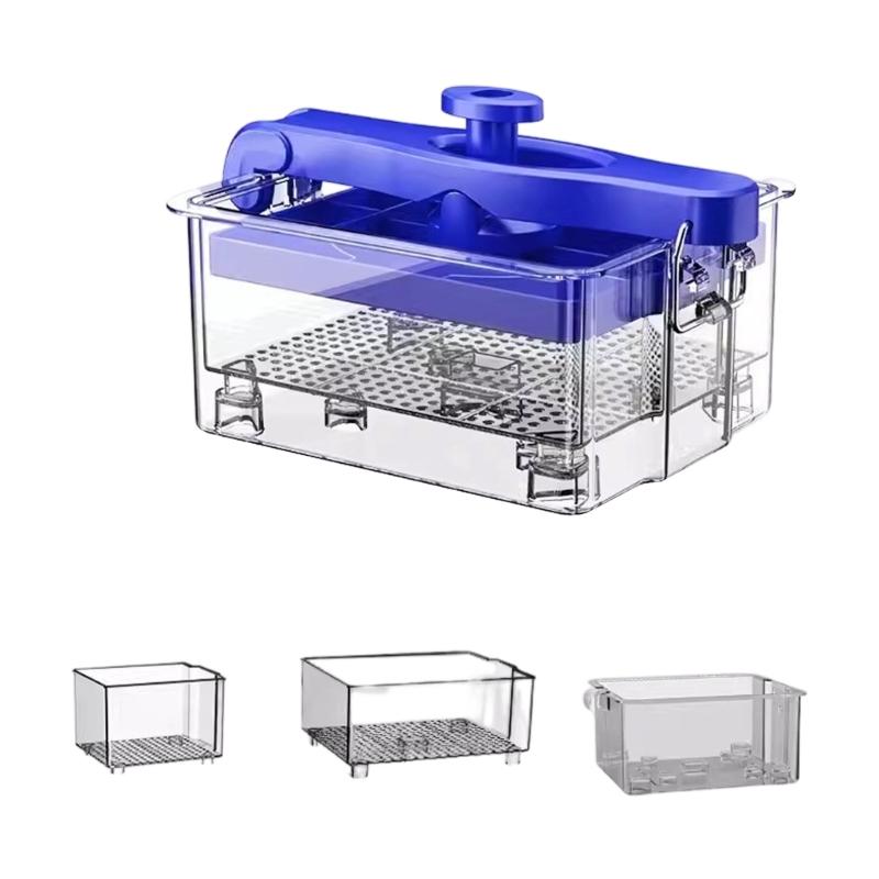 Премиальный нержавеющий стальной фильтр для йогурта для приготовления густого йогурта Быстрый слив Дизайн Безопасен для посудомоечной машины Кухонный инструмент 1