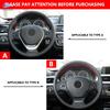 Hand-stitched Car-styling Steering Wheel Perforated Microfiber Leather Cover For BMW 1 2 3 Series F20 F21 F22 F30 F31 F34 F36