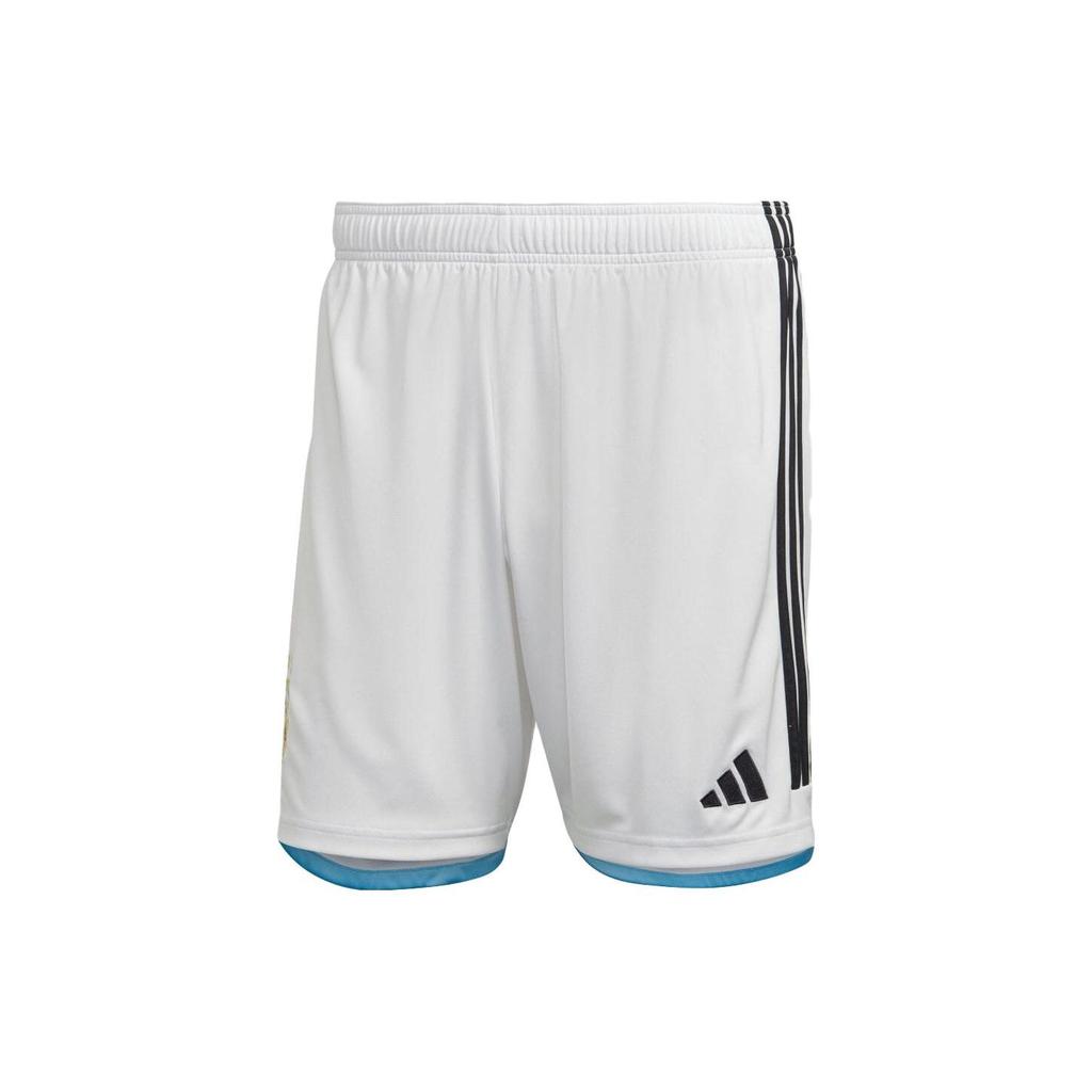 Adidas Striped Elastic Waist Casual Shorts Men Shorts White HK8071