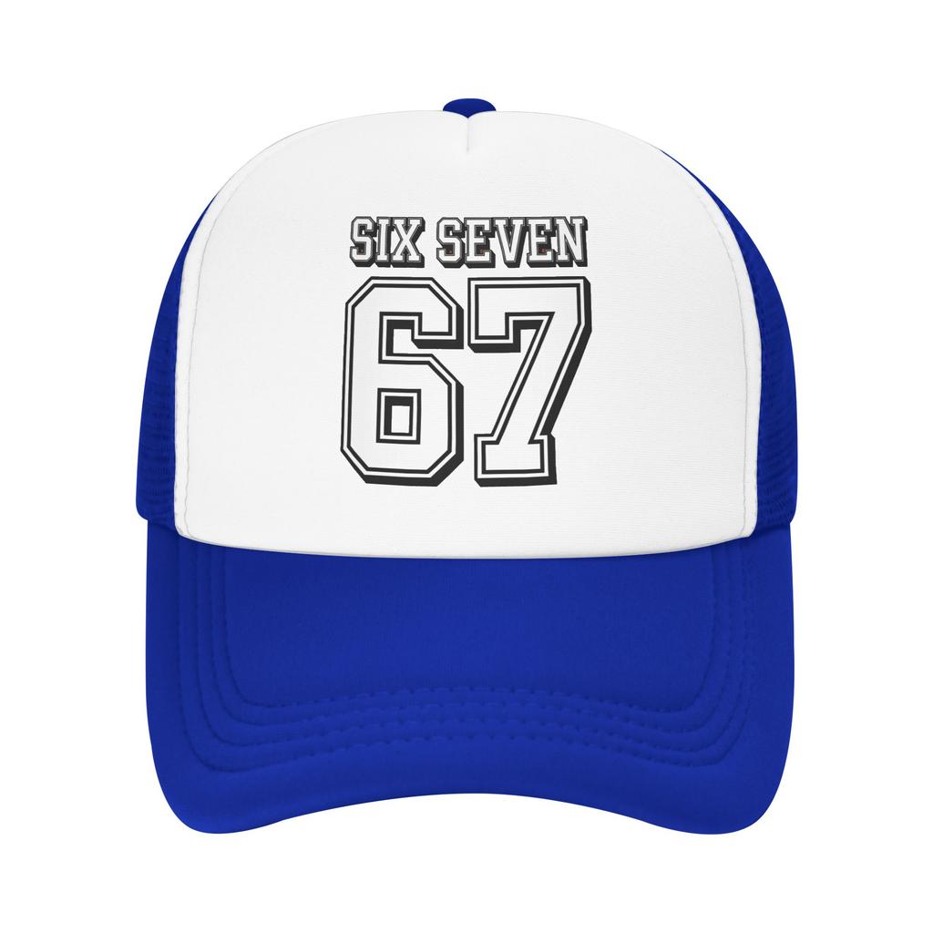 Custom Fashion Six Seven Baseball Cap Unisex Women Adjustable Unisex Rugby Ball Dad Hat Hip Hop