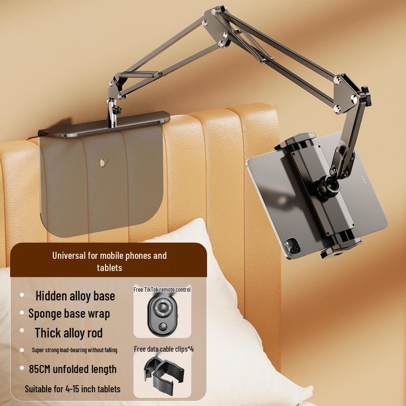 Adjustable Desktop Phone Holder: Bedside TV Arm for Dorms and Streaming