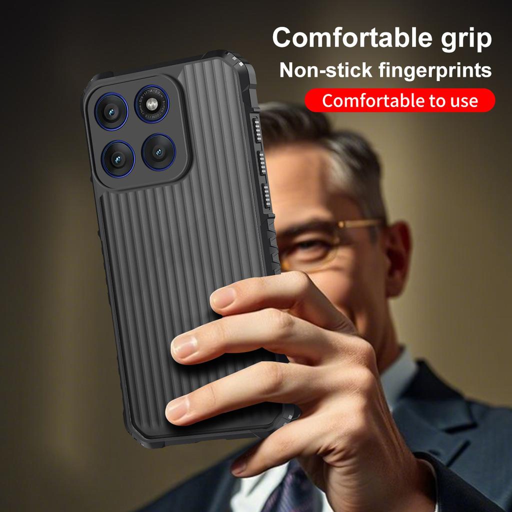 Pancerne Wstrząsoodporne Etui na Telefon Dla Motorola Moto 60 50 Pro Fusion Twardy Tył Ochronna Nakładka