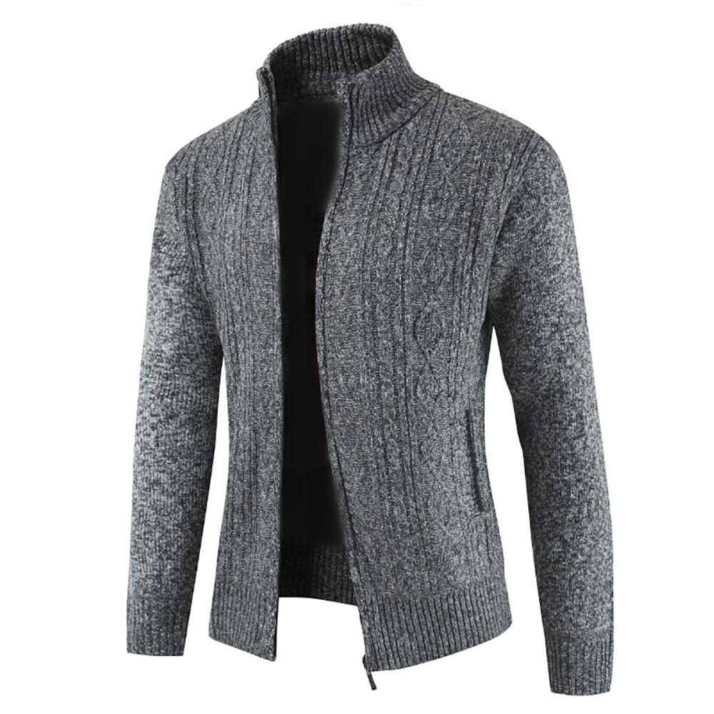 Cardigan Fleece Lined Jacket Tops 