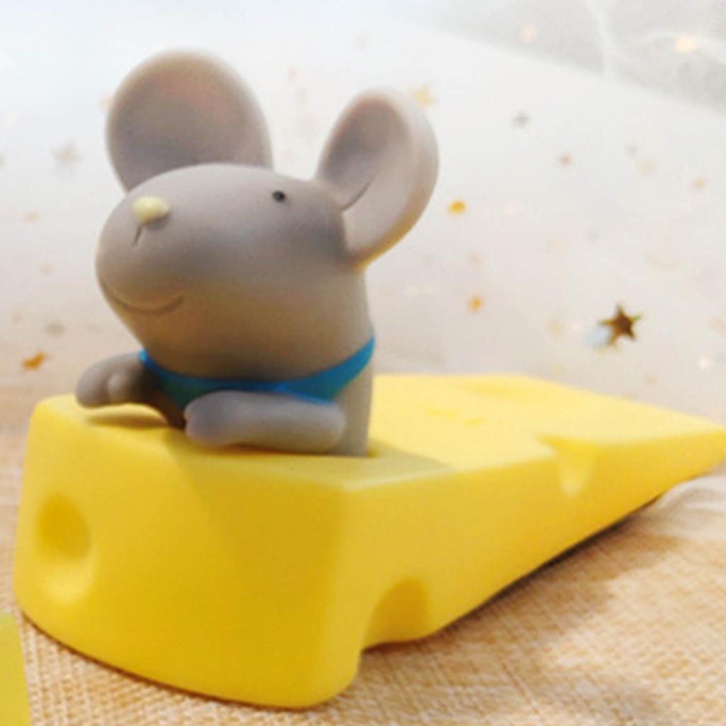 Cute Animal Door Stoper Punch Free Silent Prevent Slipping Funny Decorative Door Stopper for Home