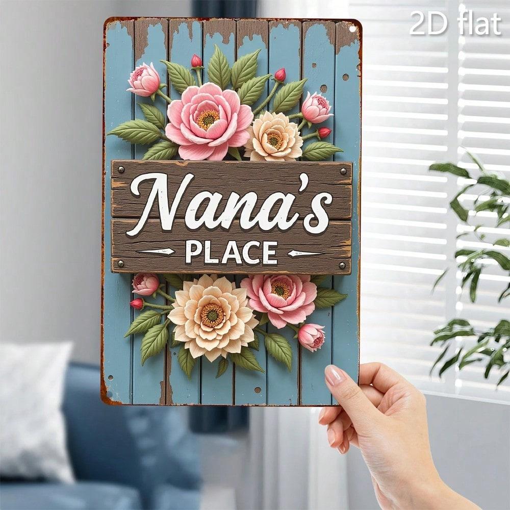 Retro Metal Tin Sign Poster, Modern Home Wall Art Decor