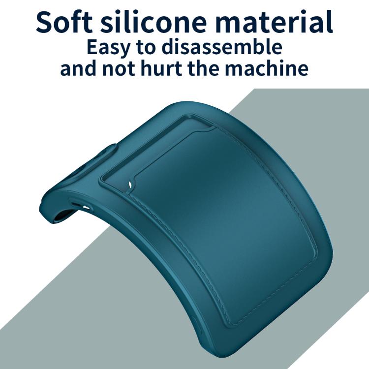 Kort med hudkänsla Kontrastfärg Knapp TPU Telefonfodral