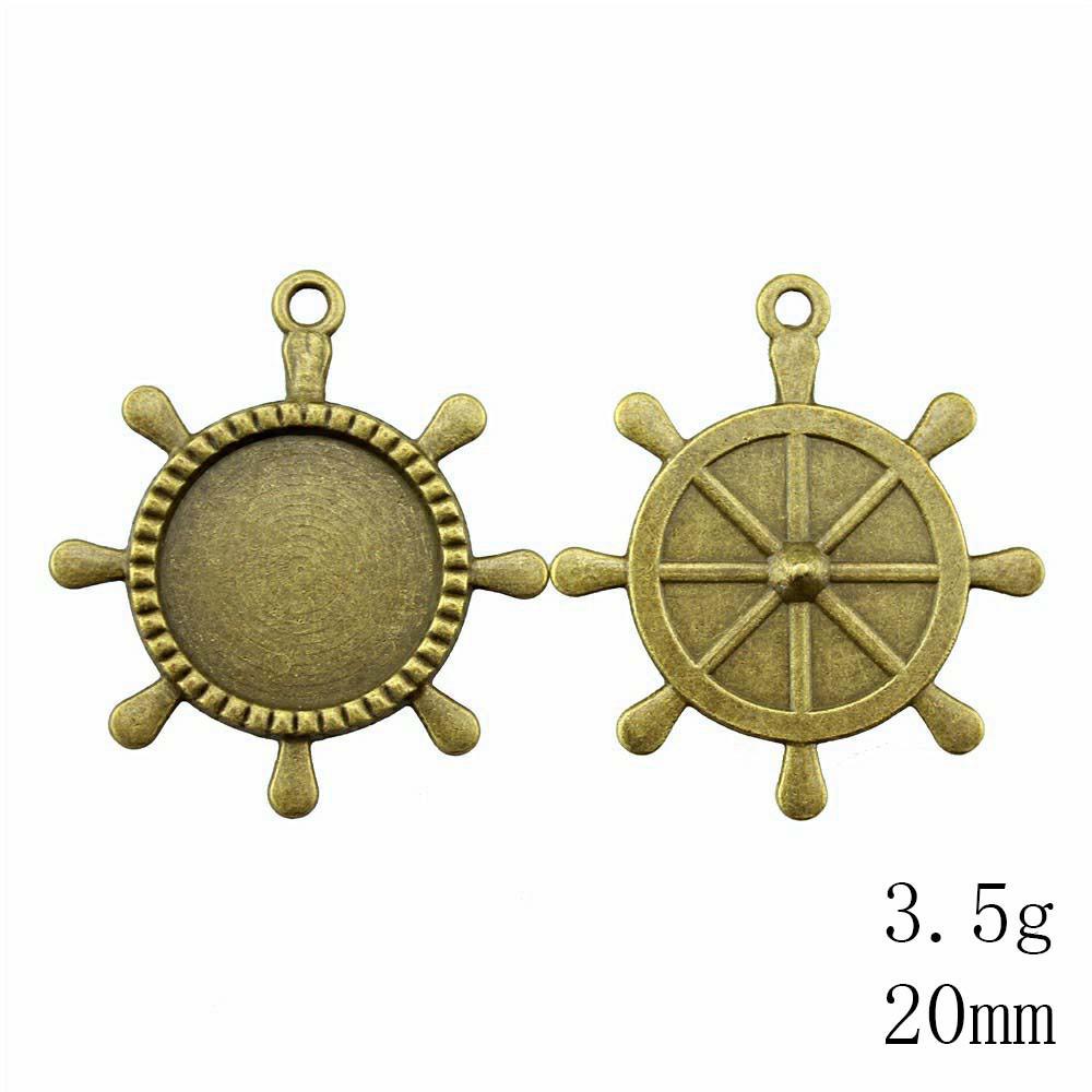 Bijuterii și Accesorii de Ziua Mamei Potrivite pentru Cabochon de Sticlă Rotund 20mm Bază Setare Tavă Bezel Piese Accesorii Bijuterii Accesorii pentru Bărbați