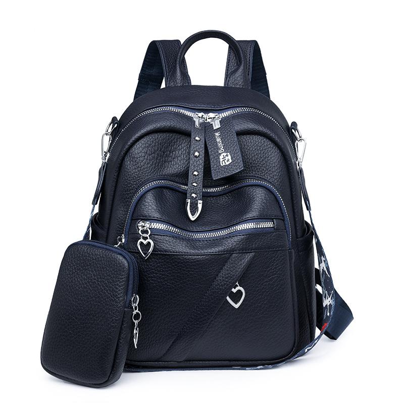 Women's Retro Backpack Multi-Functional Shoulder Bag Student Schoolbag