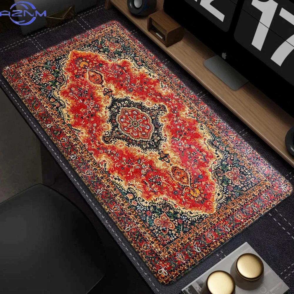 Hot Sell Persian Hd Mousepad Large Big Office Carpet Cushion Gamer Desk Mat Computer Accessorie Table Speed Nonslip Rubber Rug