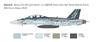 Italeri Tamiya 1/48 Airplane Series No. 2823 American F/A-18F Super Hornet US Navy Special Paint Plastic Model 38104