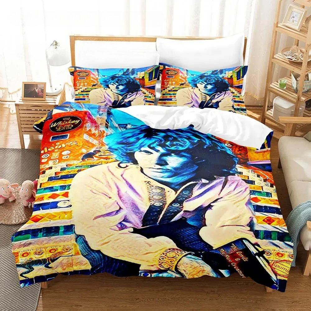 3D The Doors Jim Morrison Sengetøy Sett Enkelt Twin Full Queen King Size Sengetøy Sett Aldult Gutter Soverom Dynetrekk Sett