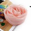 Square Color Solid Chiffon Korean Silk Scarf 70x70cm Summer Sunscreen Thin Transparent Gauze Neck Protection Womans Shawl P71