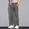 Men's Casual Pants Spring Summer Thin Business Straight Cotton Stretch Classic Work Trousers Korean Clothing