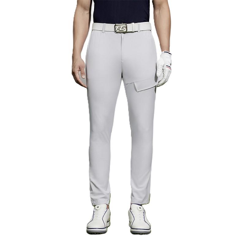 Fila Golf Series Solid Color Elite Woven Casual Pants Unisex Pants Misty-Gray A11M425803F-GY