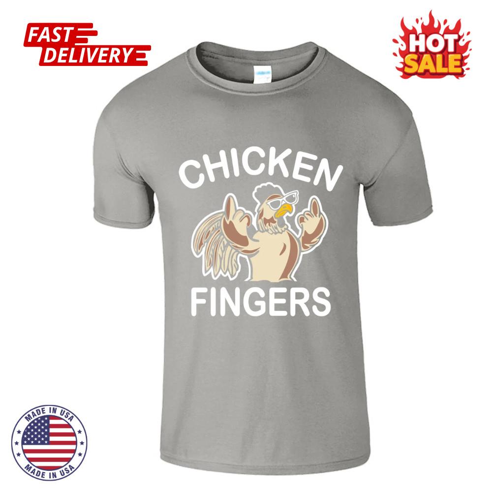 Chicken Middle Finger Funny Graphic Men s T Shirt Sarcastic USA New Gift Tee NEW Unisex T-Shirt XL