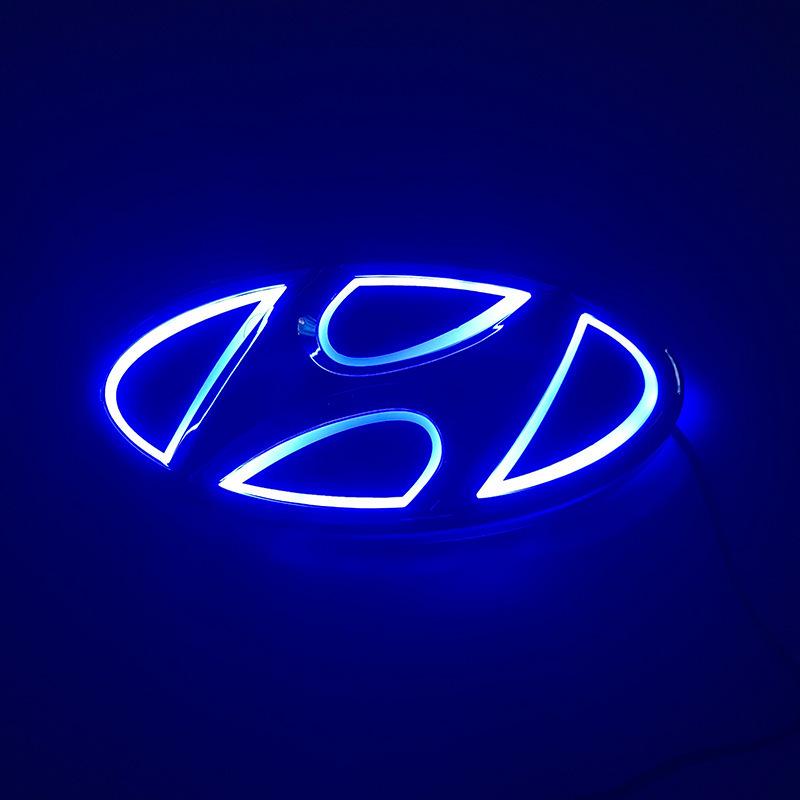 5D LED Rear Emblem Light for Hyundai Tucson, Elantra, Santa Fe, Sonata