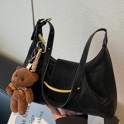 Winter New Fashion Simple High Value Niche Armpit Bag Casual Shoulder Bag Large Capacity Bag Women