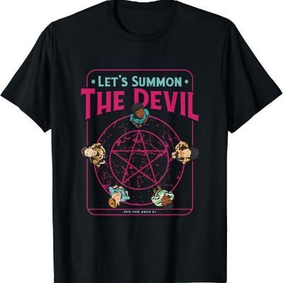 Funny Let Us Summon The Devil Game - Gothic Occult T-Shirt