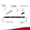 Tombow Dual Brush Pen ABT Water-Based Graphic Marker 243 Mint Green, Art Pen for Design, Illustration and Hand Lettering