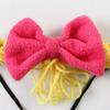 Double Braids Pet Wig Braid Bow Pet Headgear Pet Dress Up Cat Funny Headpiece  Cosplay Events