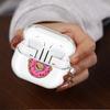 Clear Earphone Cases Cover With Hook Case For Samsung Galaxy Buds 2Pro 2 Live 4 Pro 4Pro 3 FE 3Pro Cartoon The Simpsons