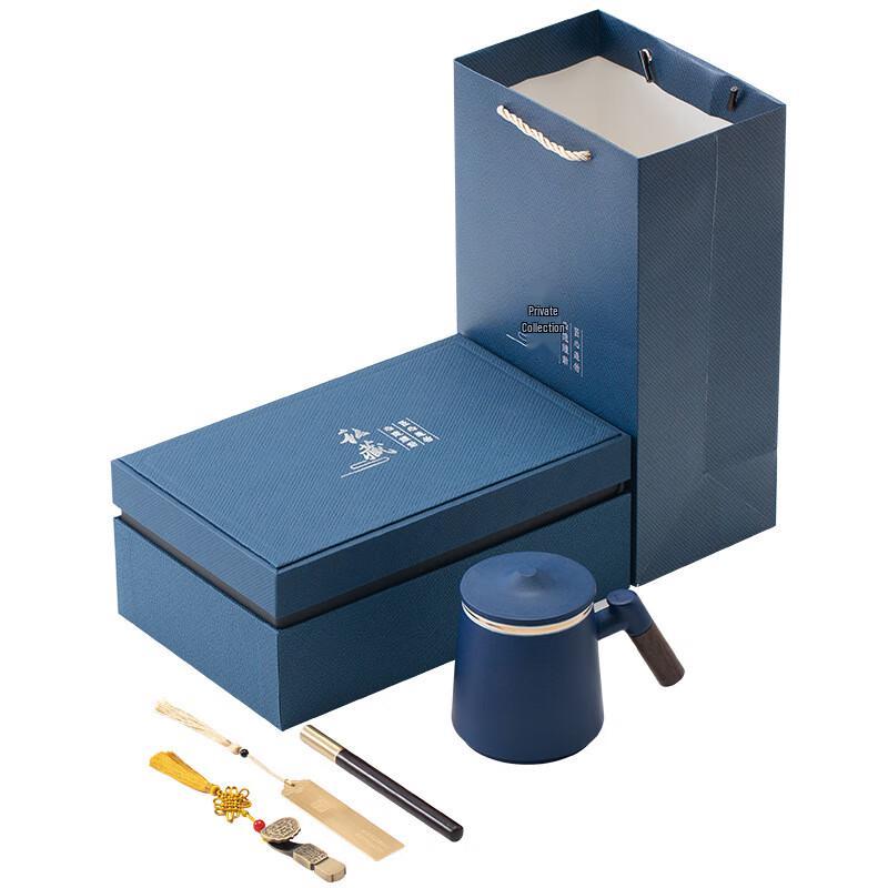 Chaxun Japanese Ceramic Tea Set with USB & Bookmark