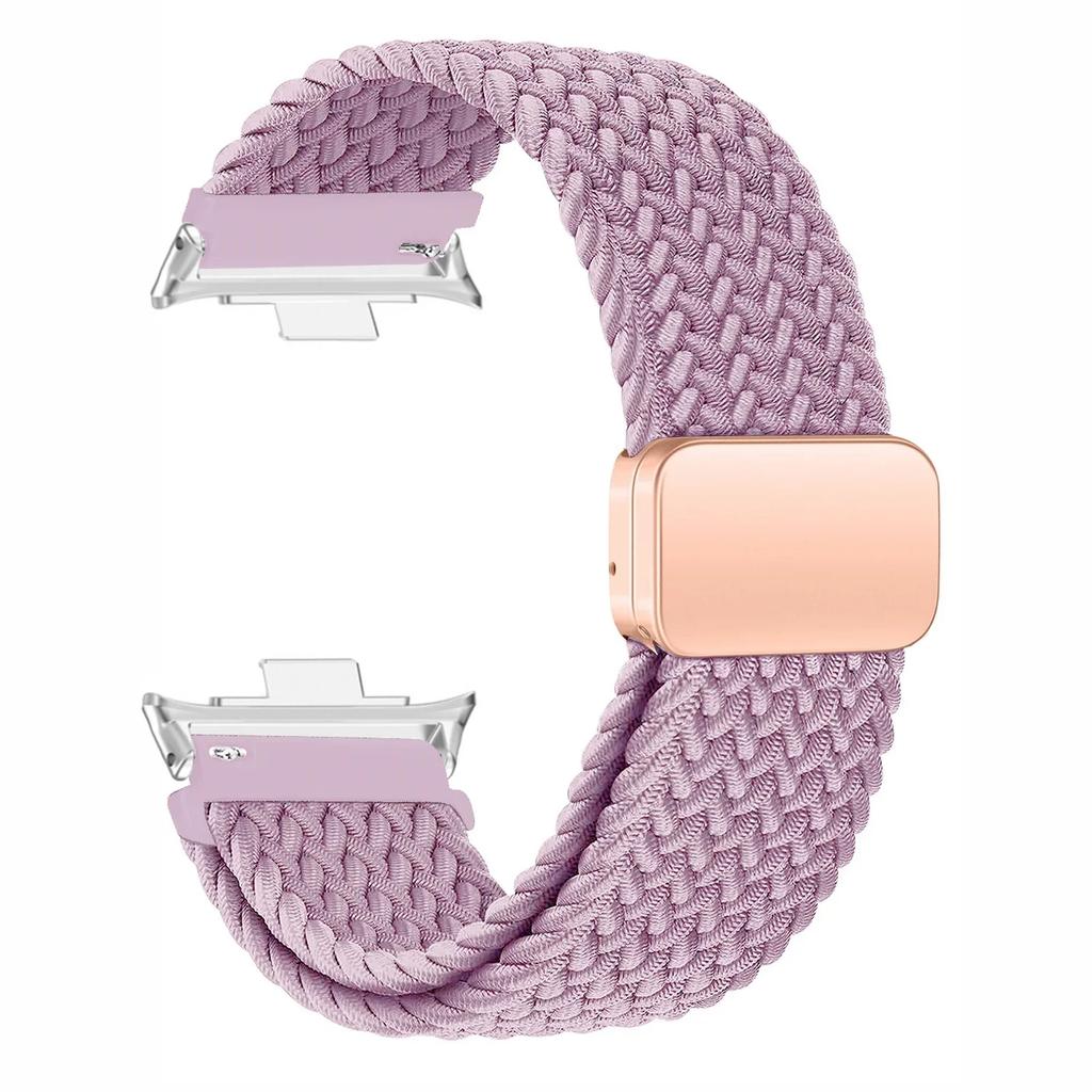 Magnetic Loop for Xiaomi Redmi Watch 5 4 Strap Adjustable Braided Sport Nylon Replacement Belt Correa Bracelet for Miband 9 8Pro