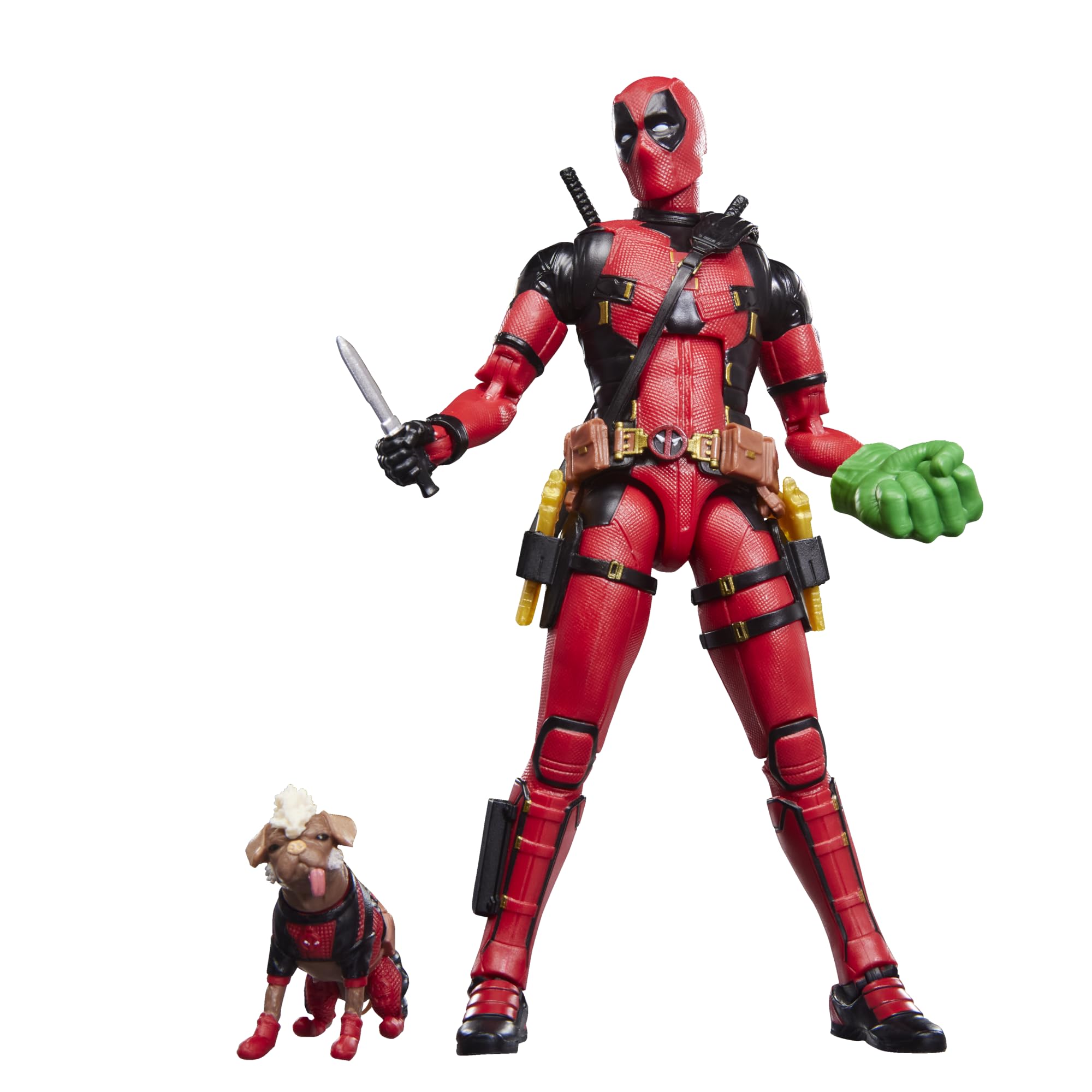 

Hasbro Marvel Legends Series Dogpool (and Deadpool), Marvel Studios Deadpool & Wolverine Collectible 15cm Action Figure G2126, Authentic