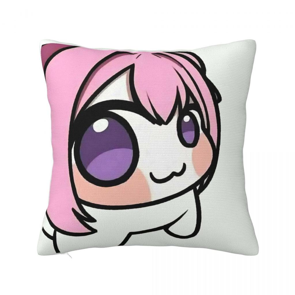 Pillow Case Cute Fanart N-Nikke Doro Polyester Pillow Cover Cute Cushion Cover Graphic Pillowcases For Wedding Party Home Decor