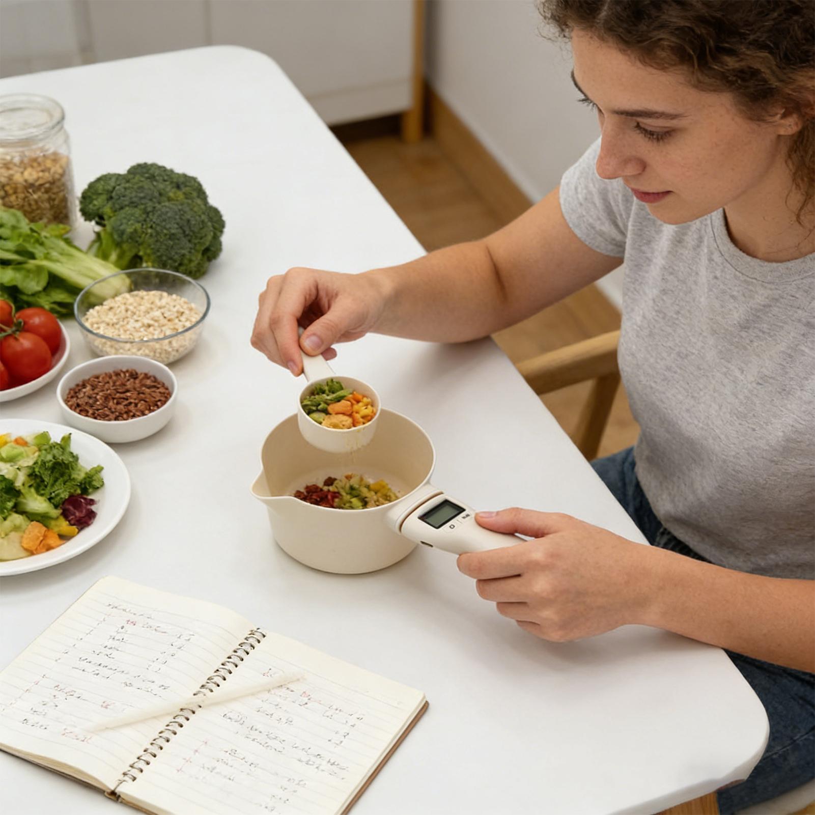 Measuring Spoons Household Weighing Scoop Digital Food Measuring Scoop For Bakers Chefs Pet Owners Cooking Baking Coffee Rice China Mainland