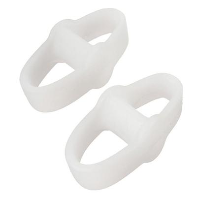 2 Pcs Soft Silicone Toe Straightener Separator Bunion Corrector Pain Relief