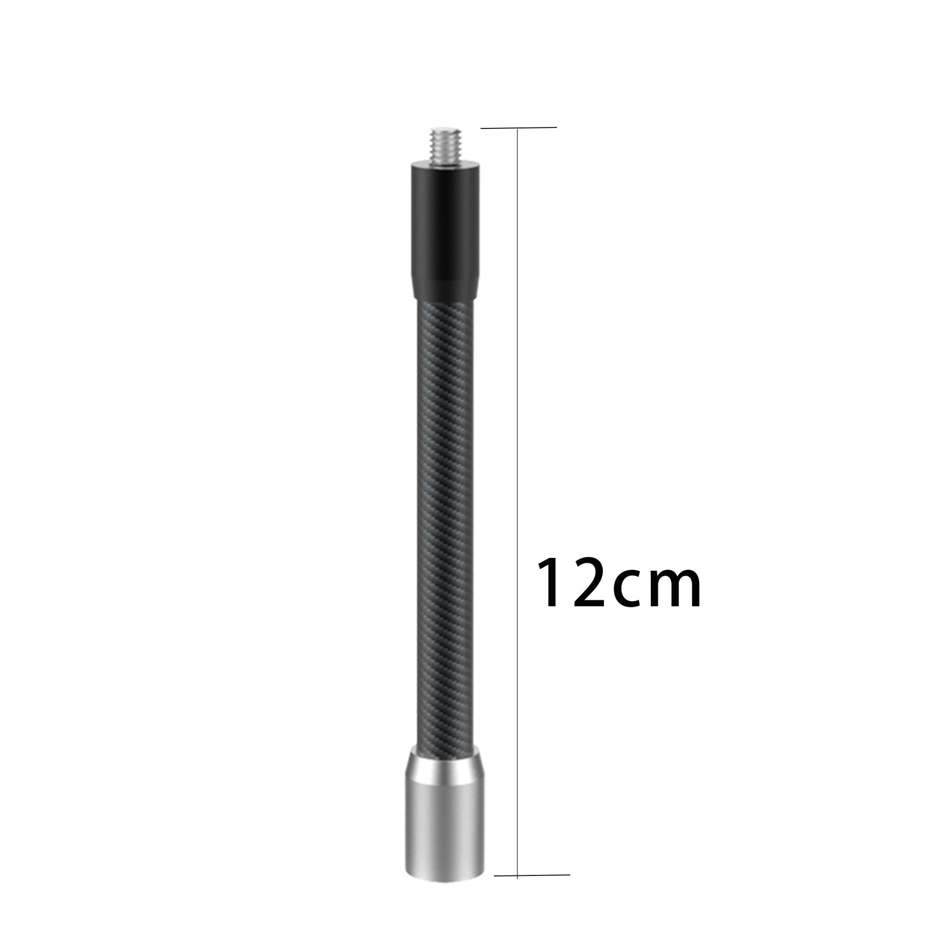 

Подходит для Gopro Shadow Stone Insta DJI Sports Camera Удлинительный стержень из углеродного волокна 1/4 винта Ультралегкий селфи-стержень аэро