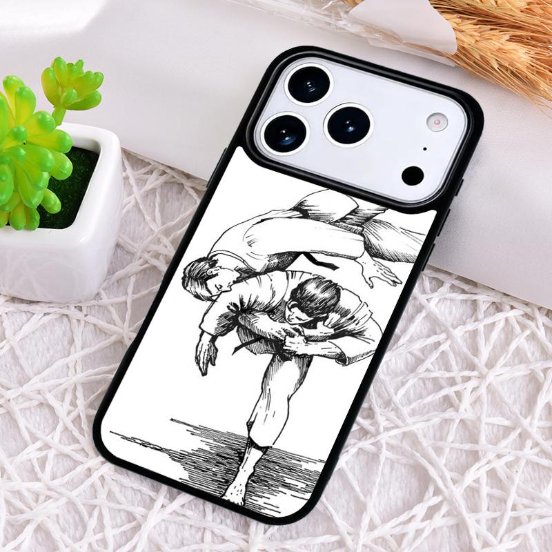 Judo Phone Case for iPhone 17 Air 16 15 11 12 14 13 Pro Max Shockproof Cover
