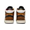 Air Jordan 1 Mid SE Wear-Away - Taxi Men Sneakers Black White Sail DQ8417-071