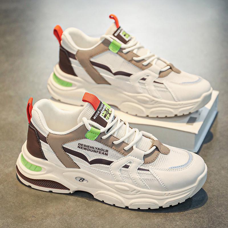 Sneakers Casual Men Shoes  Breathable Sport Walking Shoes Trend Fashion Soft Bottom Running Shoes Male Vulcanized Shoe Plus