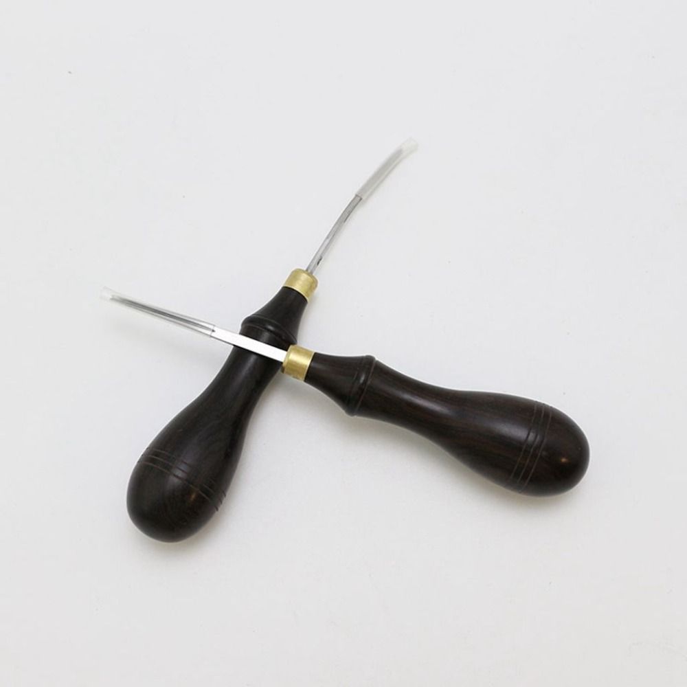 Professional Leather Edge Bevelers Wooden Handle Leather Edge Beveler  Belt Makers