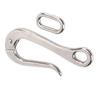 Stainless Steel Yacht Hook and Eye with Quick Release Link Yacht Hook Marine Boat Hardware