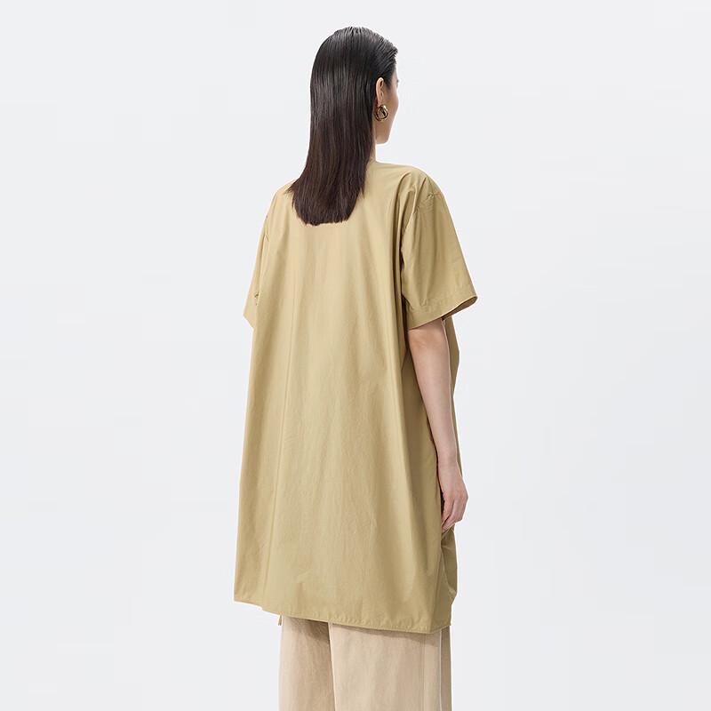 JNBY 2025 Summer Loose Short Sleeve Dress