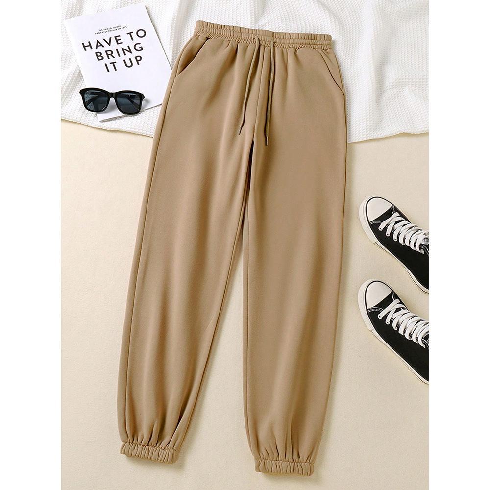 Loose Leg Tied Casual Women's Sweatpants