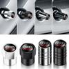 4pcs/set Car valve stem caps cover For tt A1 A3 A4 A5 A6 A7 A8 Q2 Q3 Q5 Q7 TT S line S3 S4 S5 S6 R8 RS Car sticker accessories