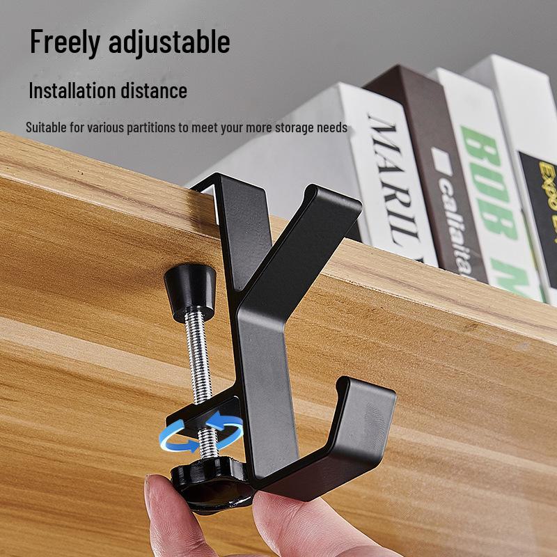 Bag Hanger Punch-free Table Side Hook Wall Hanging Racks Multi-functional Holder for Cloth Coat Keys Bathroom Towel Organizer