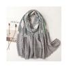 (13)Design Brand Women Scarf Fashion Print Cotton Warm Shawl Muslim Scarves Hijabs Lady Pashmina Bandana Tassel Beach Shawls Foulard