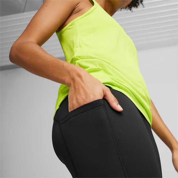 Puma Mmq Run Favorite Series Comfortable Elastic Waist Running Casual Pants Women bottoms Black 525077-01