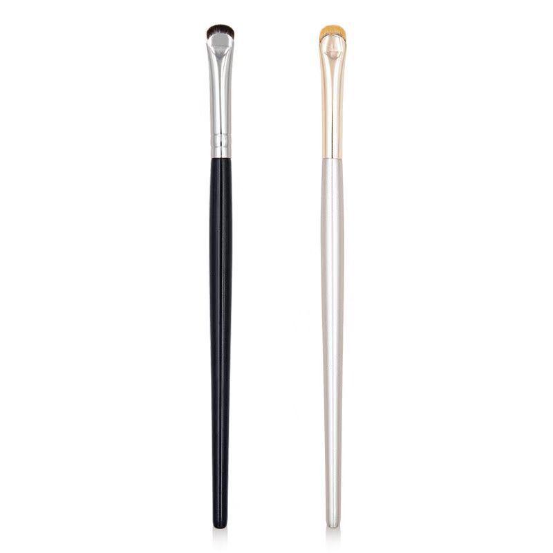 Crescent Eyeliner & Eyeshadow Brush - Angled Makeup Tool for Lower Eyelid & Aegyo Sal.