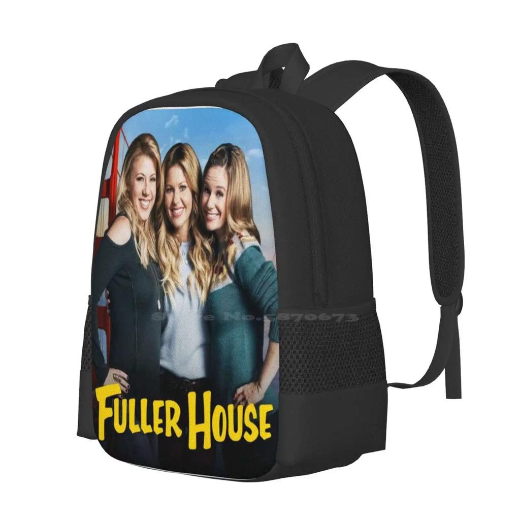 Fuller House Cast Merch Backpacks For School Teenagers Girls Travel Bags Top Selling Fuller House Full House John Stamos Jesse